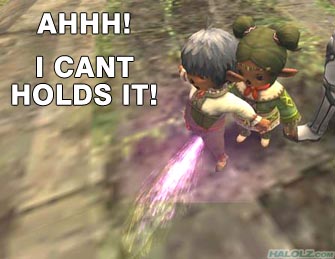AHHH! I CANT HOLDS IT!