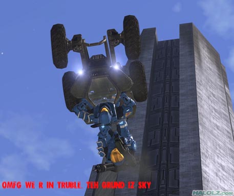 OMFG WE R IN TRUBLE. TEH GRUND IZ SKY