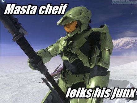 Masta cheif leiks his junx