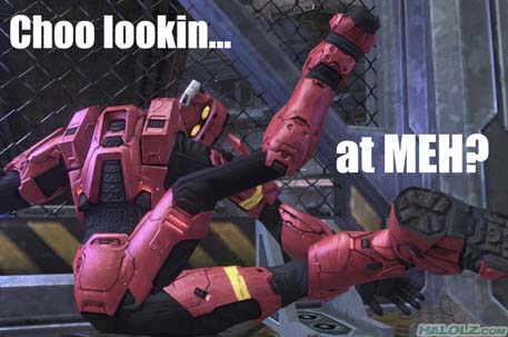 Choo lookin… at MEH?