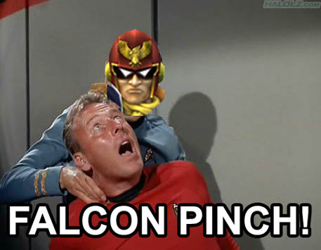 FALCON PINCH!