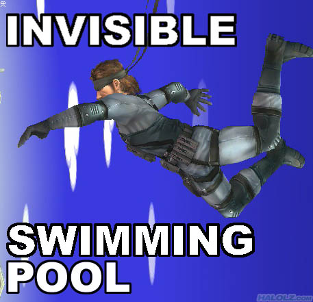 INVISIBLE SWIMMING POOL