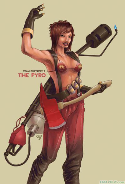 TEAM FORTRESS 2 - THE PYRO