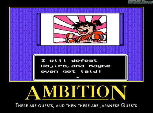 AMBITION - There are quests, and then there are Japanese Quests