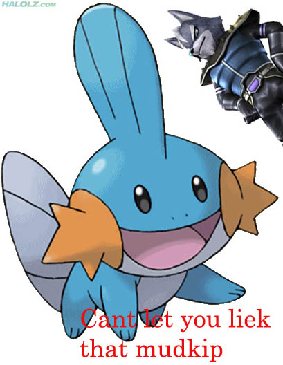 Cant let you liek that mudkip