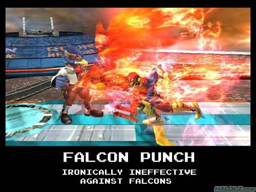FALCON PUNCH - IRONICALLY INEFFECTIVE AGAINST FALCONS