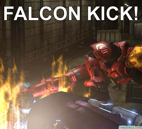 FALCON KICK!