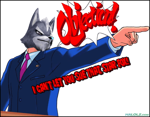 Objection! I CAN’T LET YOU SUE THAT, STAR FOX!