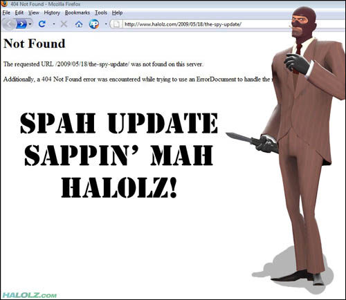 SPAH UPDATE SAPPIN’ MAH HALOLZ!