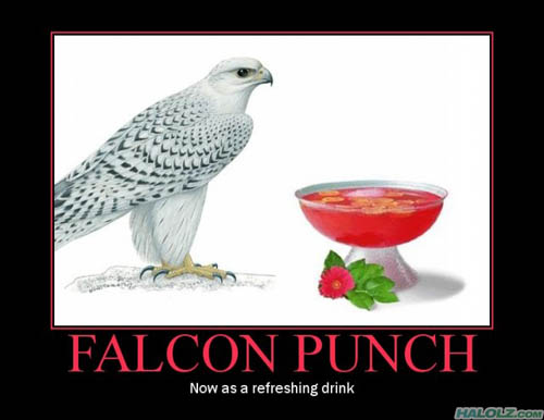 FALCON PUNCH - Now as a refreshing drink