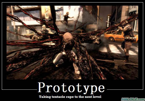 Prototype - Taking tentacle rape to the next level