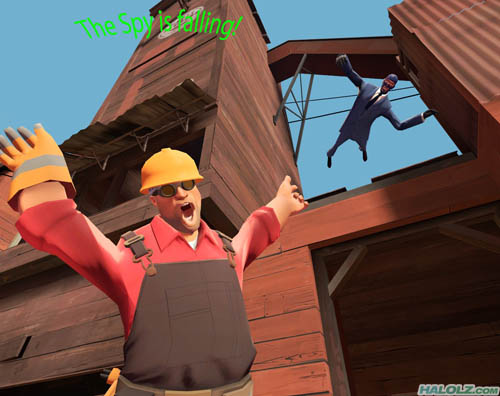 The Spy is falling!