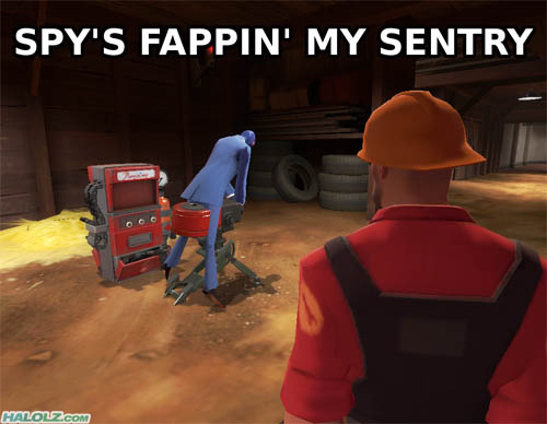 SPY’S FAPPIN’ MY SENTRY