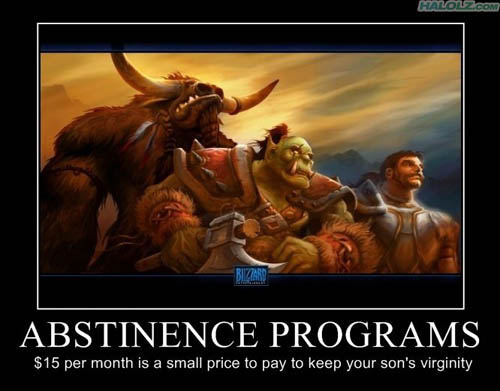 ABSTINENCE PROGRAMS - $15 per month is a small price to pay to keep your son’s virginity