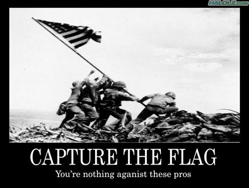 CAPTURE THE FLAG - You’re nothing aganist these pros