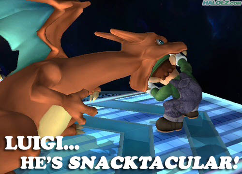 LUIGI… HE’S SNACKTACULAR!