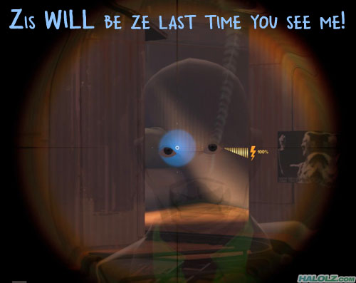Zis WILL be ze the last time you see me!