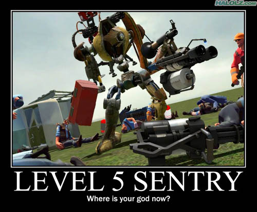 LEVEL 5 SENTRY - Where is your god now?