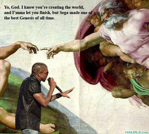 Kanye and Genesis