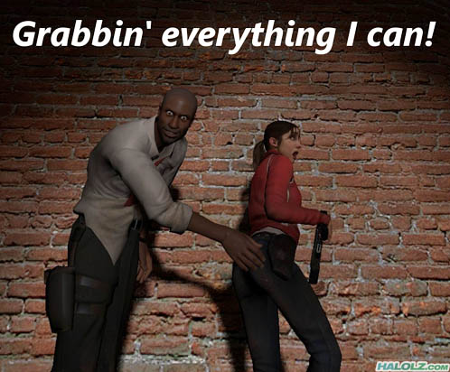 Grabbin’ everything I can!