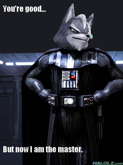 You’re good… But now I am the master.