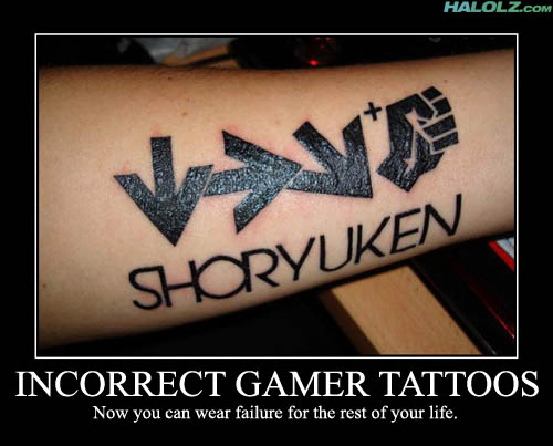 dragon dick tattoo. INCORRECT GAMER TATTOOS - Now