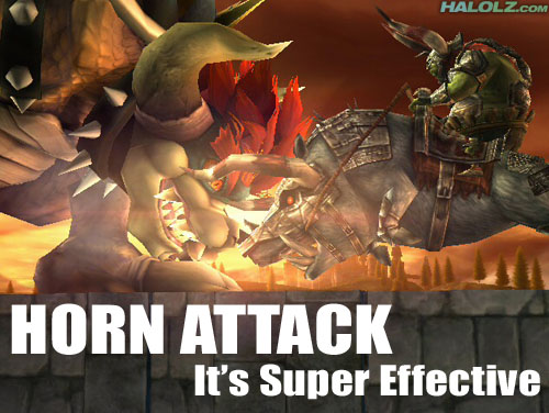 HORN ATTACK It’s Super Effective
