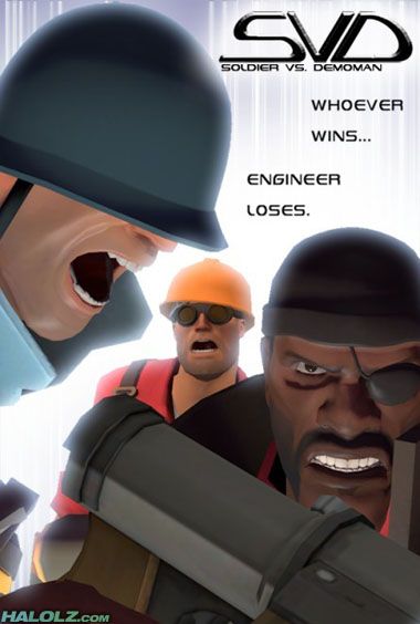 SVD - SOLDIER VS. DEMOMAN - WHOEVER WINS… ENGINEER LOSES.