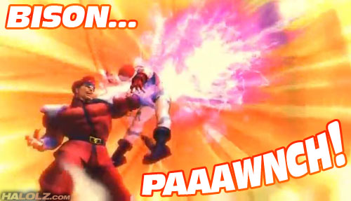 BISON... PAAAWNCH!