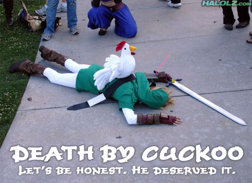 DEATH BY CUCKOO - Let's be honest. He deserved it. DEATH BY CUCKOO - Let's be honest. He deserved it.