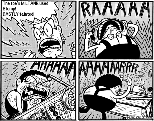 The foe's MILTANK used Stomp!