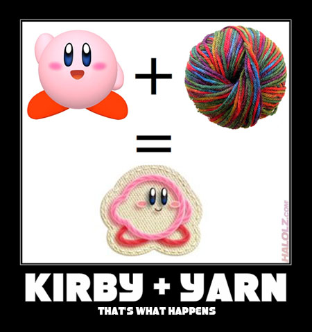 KIRBY + YARN - THAT'S WHAT HAPPENS