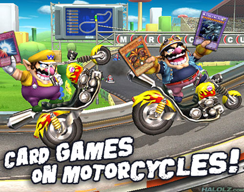 CARD GAMES ON MOTORCYCLES!