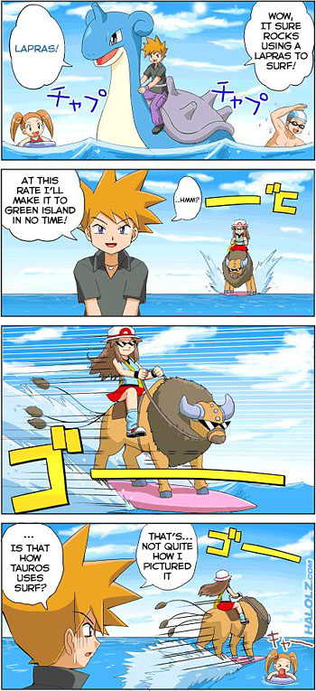 TAUROS USED SURF Comic