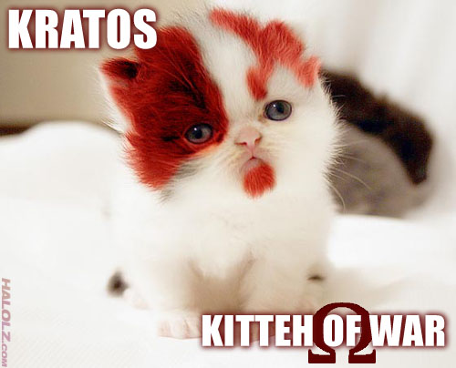 KRATOS - KITTEH OF WAR