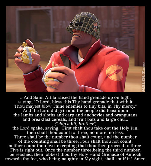 Holy Hand Grenades