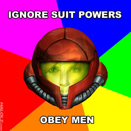 IGNORE SUIT POWERS, OBEY MEN