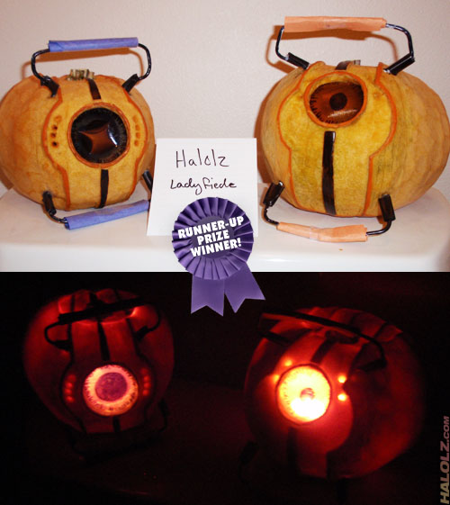 Halolzween 2010 Winners - Portal Personality Spheres