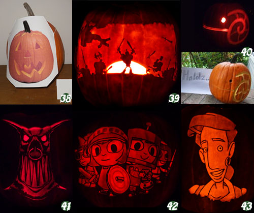 Halolzween 2010 Halloween Pumpkin Contest Entries