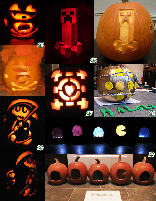 Halolzween 2010 Halloween Pumpkin Contest Entries