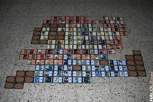 Magic The Gathering Mario NES Sprite