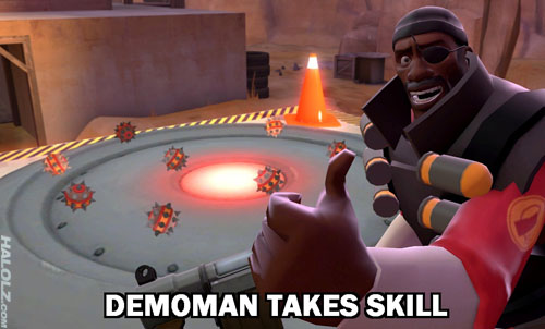 DEMOMAN TAKES SKILL