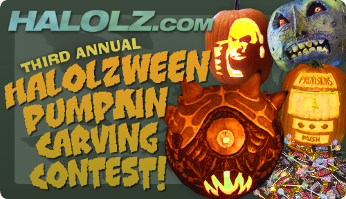 HALOLZ.com Third Annual Halolzween Pumpkin Carving Contest