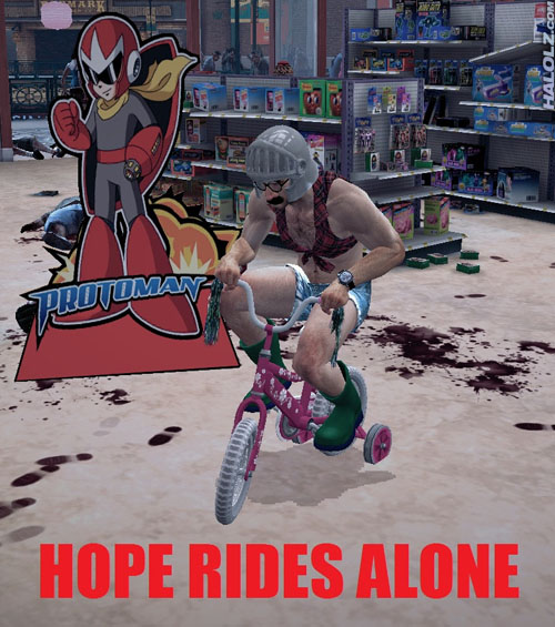 HOPE RIDES ALONE