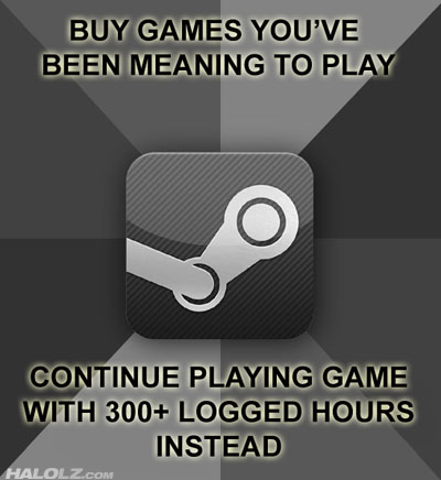 BUY GAMES YOU'VE BEEN MEANING TO PLAY - CONTINUE PLAYING GAME WITH 300+ LOGGED HOURS INSTEAD