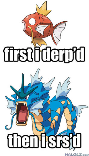 first i derp'd, then i srs'd