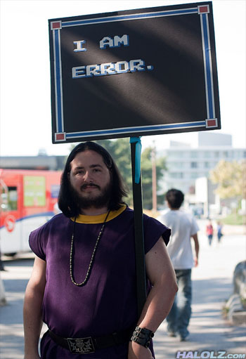 I AM ERROR. COSPLAY