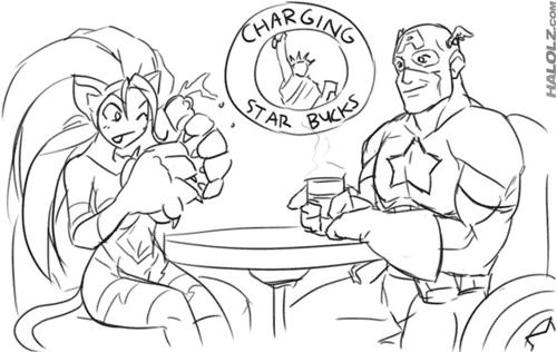 Marvel vs Capcom 3 - Charging Starbucks