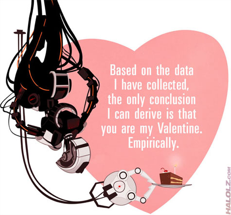 Portal 2 Valentines