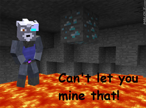 Can't let you mine that!